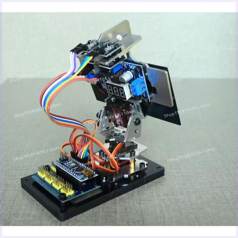 Renewable Energy Project - Solar Tracker DIY Kit with Light-Seeking
