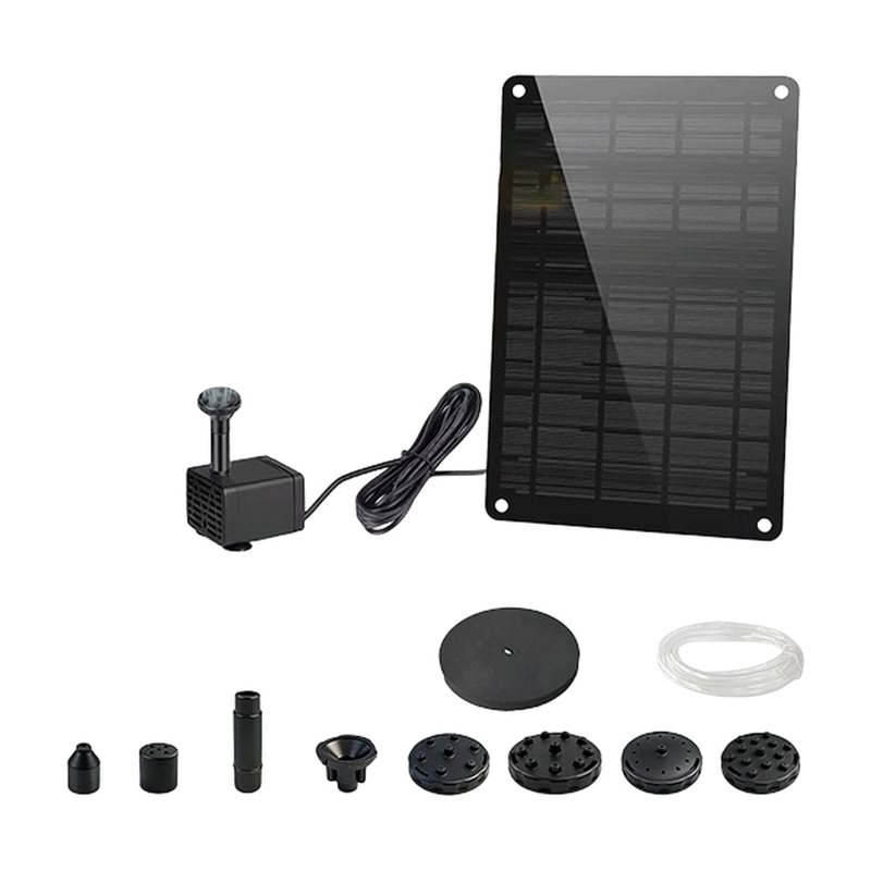 Solar Pool Pump Kit - RMWIN-For Garden Pool Pond Fountain 9W