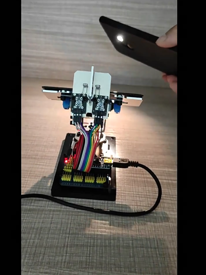 Renewable Energy Project - Solar Tracker DIY Kit - Light