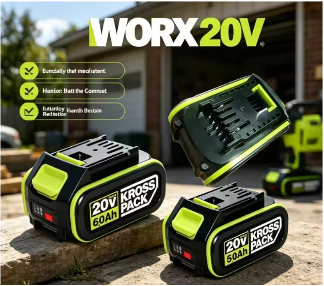 Genuine Green WORX 20V 4.0Ah P - đánh giá và giá Renewable Energy Project