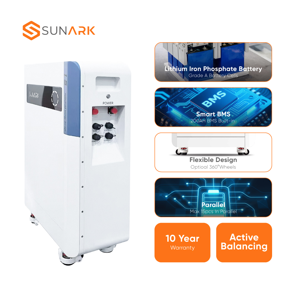 SunArk 10kWh 15kWh Lifepo4 Lit - đánh giá và giá Lifepo4 Battery Pack