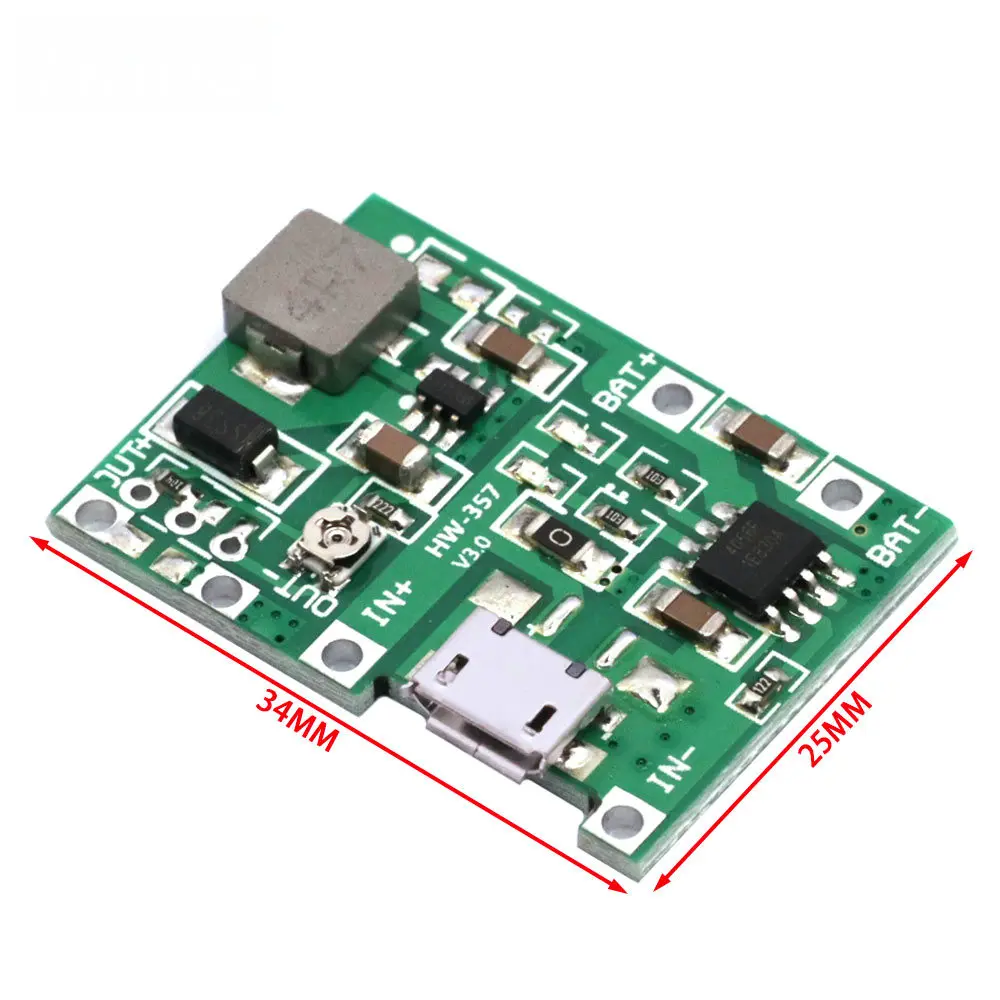 18650 Charger Board TP4056 & M - đánh giá và giá Renewable Energy Project