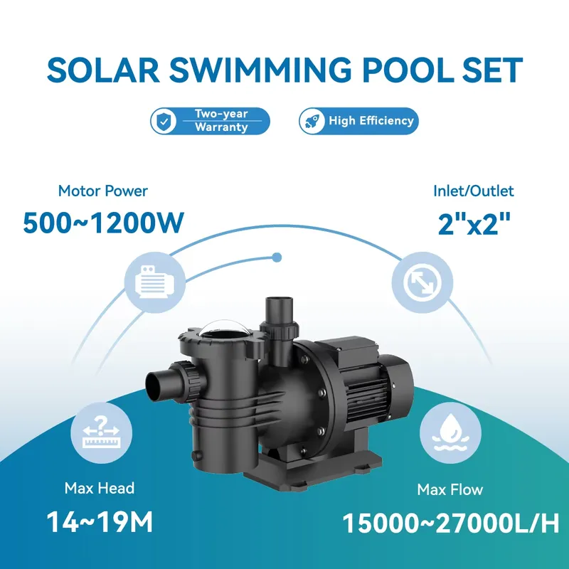 Veichi Manufacturer Supply 2 I - đánh giá và giá Solar Pool Pump Kit