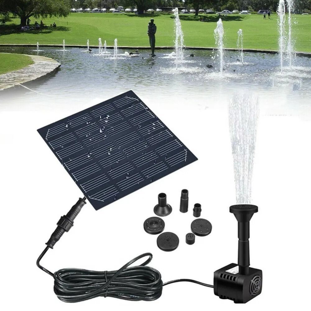 1.4W Mini Solar Fountain Pump  - đánh giá và giá Solar Pool Pump Kit