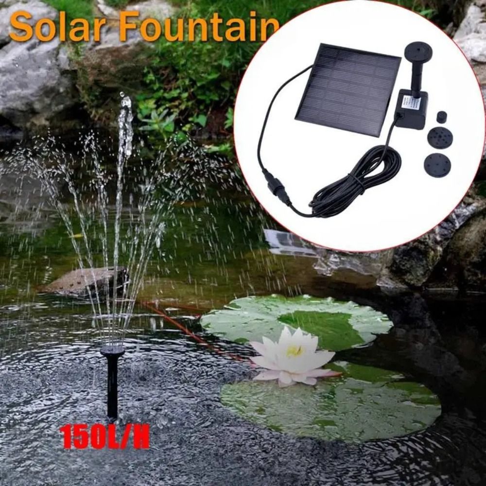 1.4W Mini Solar Fountain Pump  - đánh giá và giá Solar Pool Pump Kit