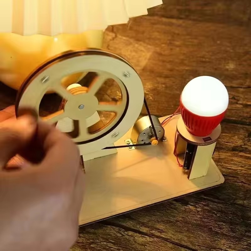 DIY Hand Crank Generator Scien - đánh giá và giá Renewable Energy Project