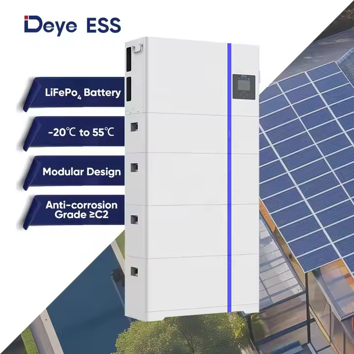 DEYE High Voltage Home Energy  - đánh giá và giá Lifepo4 Battery Pack